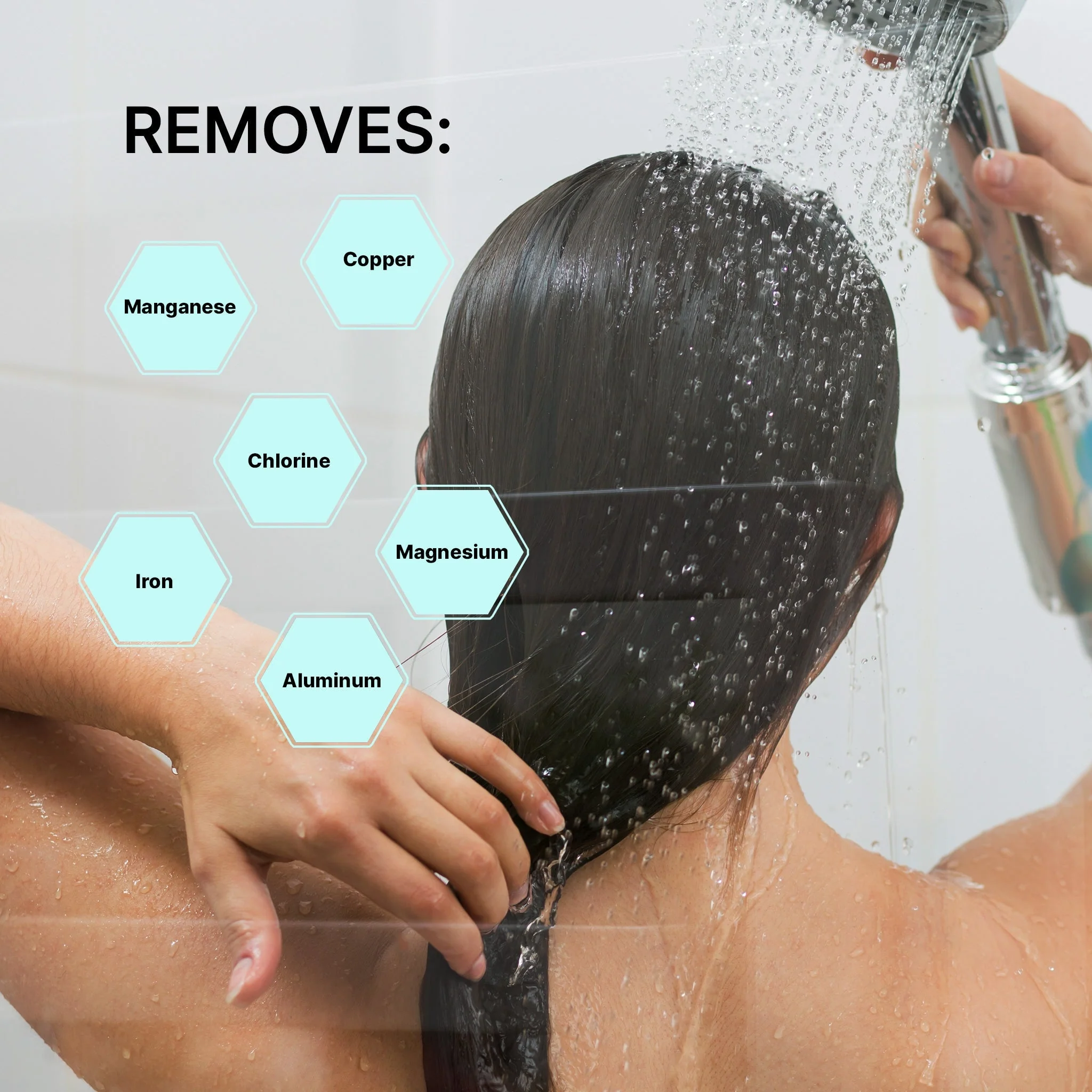 Free Travel Size Dream Filter ~ Hard Water Hair Detox - Image 4