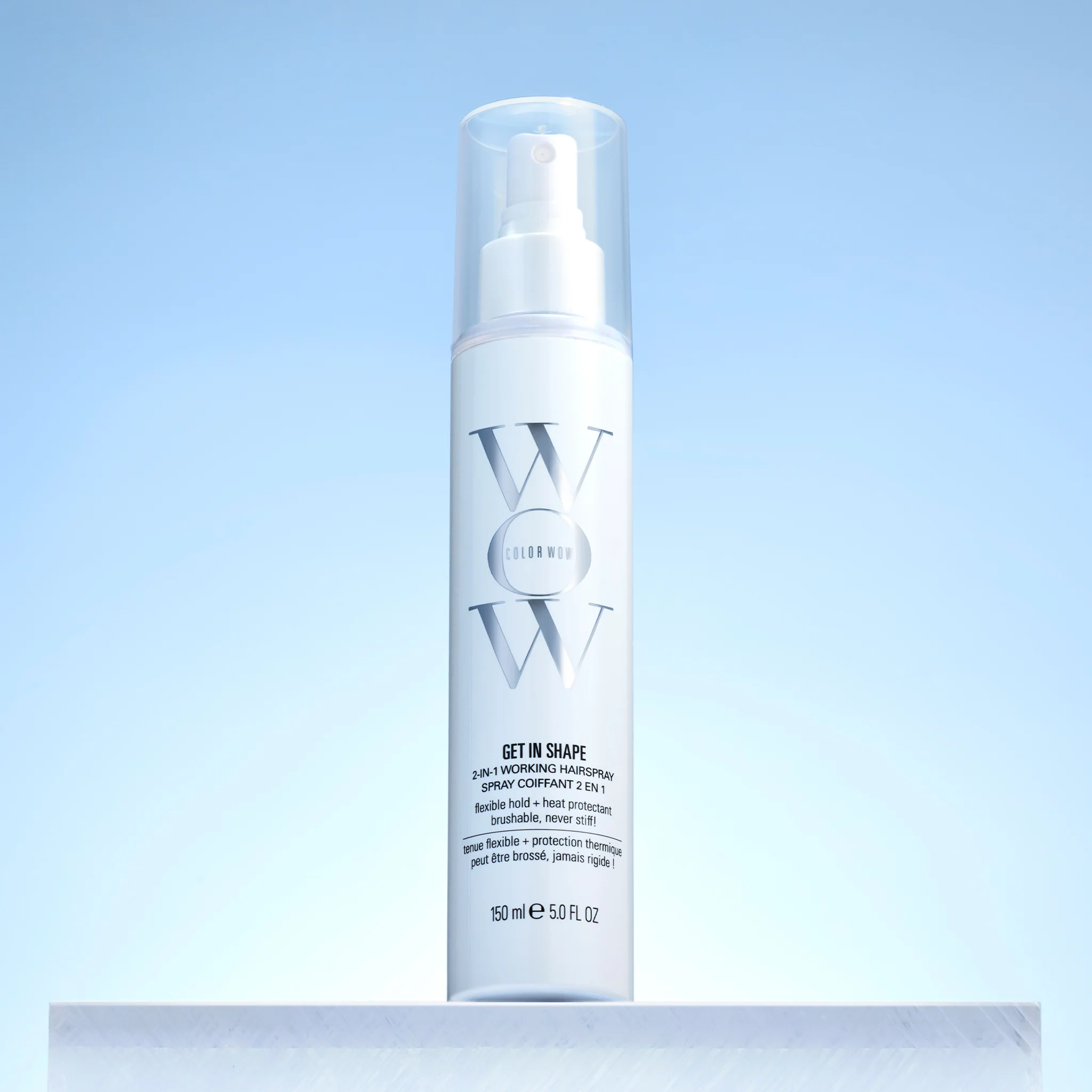 Get In Shape 2-in-1 Working Hairspray with Heat Protection - Image 2